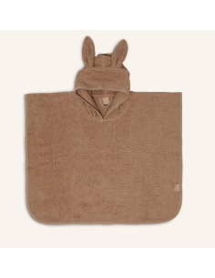 Poncho bain biscuit jollein