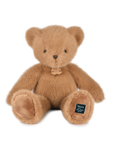 Peluche ours cacahuète 38 cm - Histoire d'ours