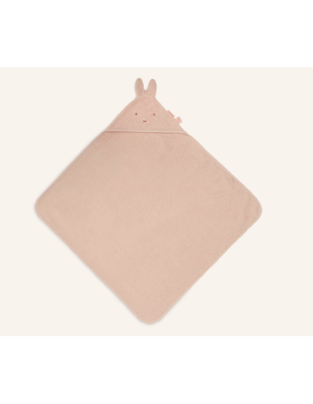 Cape de bain Miffy rose 75x75cm - Jollein