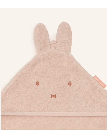 Cape de bain Miffy rose 75x75cm - Jollein
