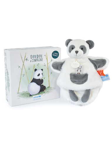 Doudou marionnette panda - Doudou et compagnie