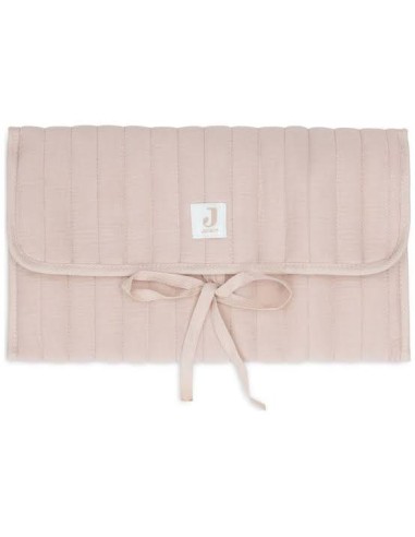 Tapis à Langer Nomade Rose en Gaze de Coton – Dès la Naissance