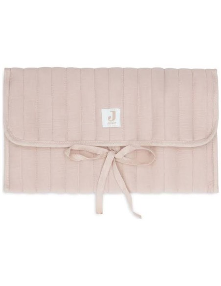 Tapis à Langer Nomade Rose en Gaze de Coton – Dès la Naissance
