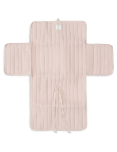 Tapis à Langer Nomade Rose en Gaze de Coton – Dès la Naissance