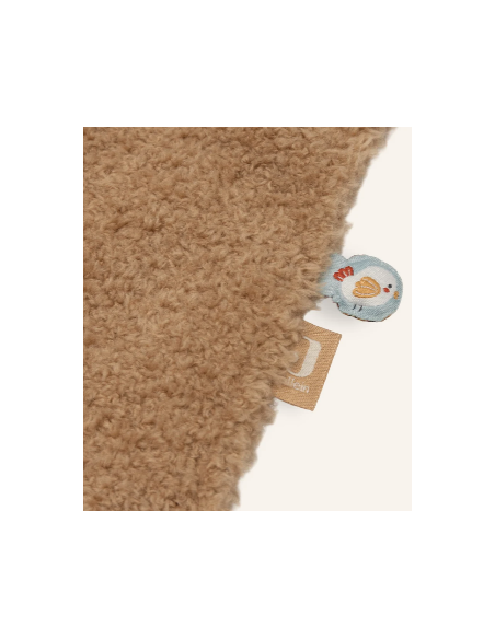 Attache-Sucette Ours Bear Brave Jollein – Doudou Bébé dès la Naissance