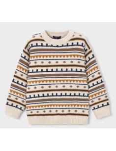 Pull en jacquard garçon - Mayoral 2