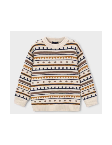 Pull en jacquard garçon - Mayoral