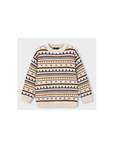 Pull en jacquard garçon - Mayoral