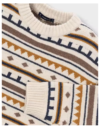 Pull en jacquard garçon - Mayoral