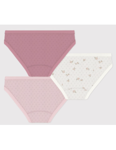 Lot de 3 culottes rose - Petit Bateau 2