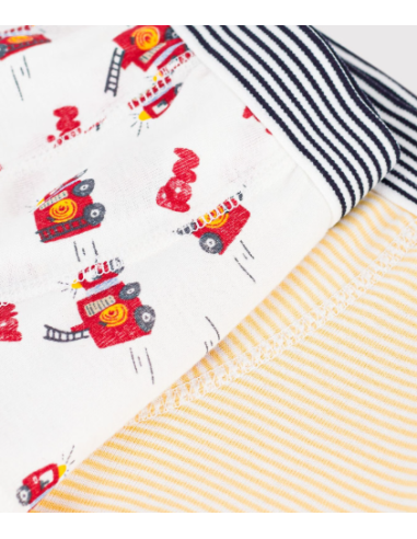 Lot de 2 Boxers pompier - Petit Bateau