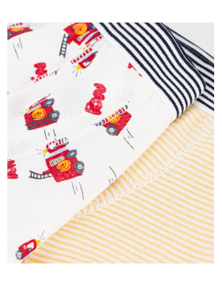 Lot de 2 Boxers pompier - Petit Bateau