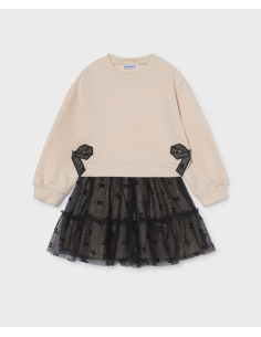 Ensemble pull jupe negro - Mayoral 4934-62