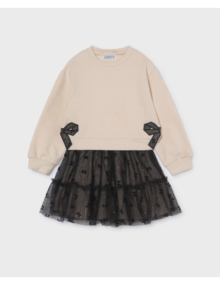 Ensemble pull jupe negro - Mayoral 4934-62