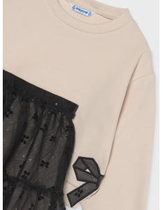 Ensemble pull jupe negro - Mayoral 4934-62 2