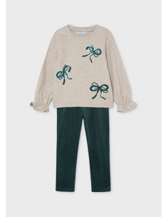 Ensemble pull legging vert - Mayoral 4739-60