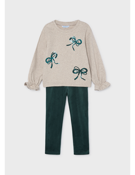 Ensemble pull legging vert - Mayoral 4739-60