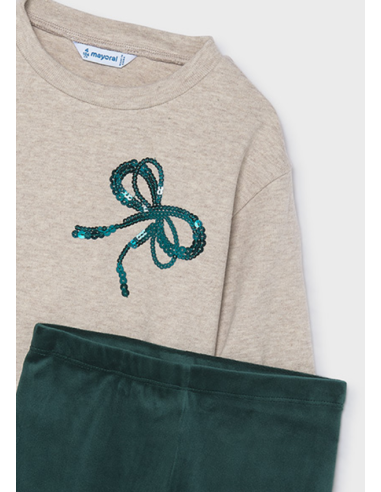 Ensemble pull legging vert - Mayoral
