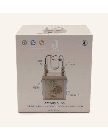 Cube d'activités en bois - Jollein
