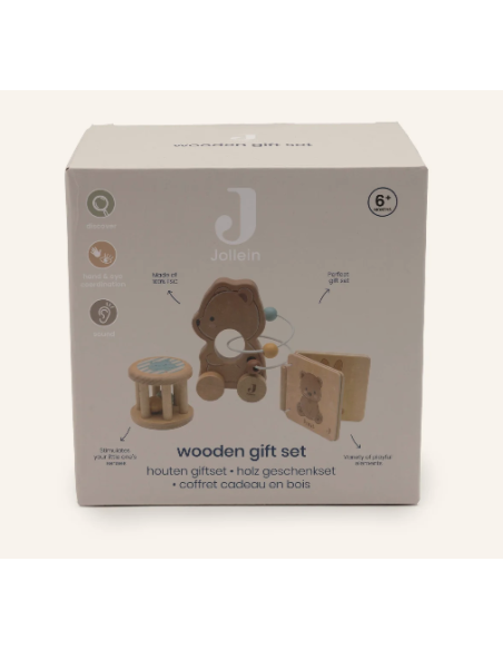 Coffret cadeau en bois ourson - Jollein