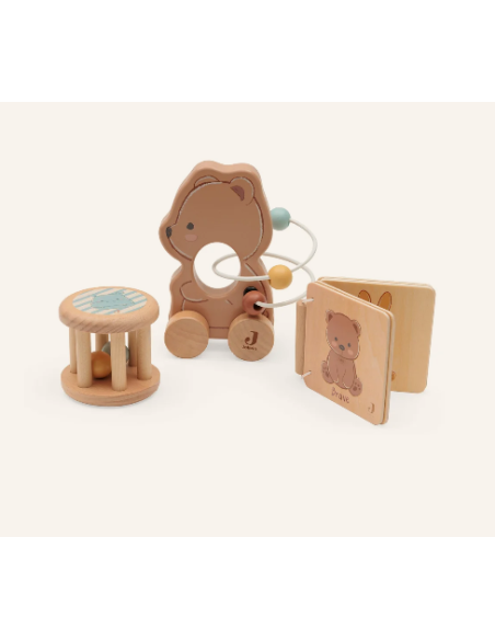 Coffret cadeau en bois ourson - Jollein 766-001-68243