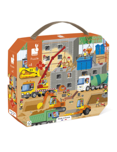 Puzzle chantier 36pièces - Janod j02604