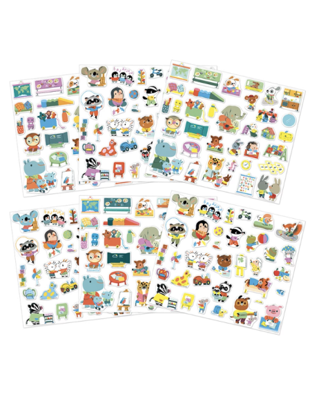 200 stickers maternelle - Janod