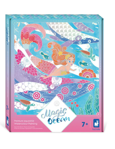 Peinture aquarelle Magic ocean - Janod j09107