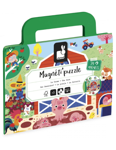 Magneti'puzzles ferme - Janod j05413
