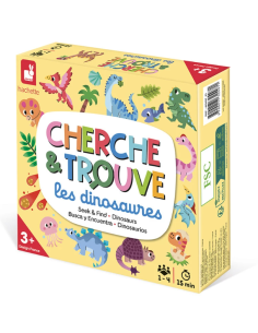 Cherche et trouve dinosaures - Janod j02497