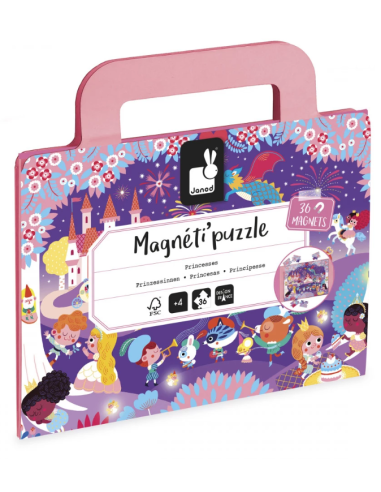 Magnéti'puzzles princesses - Janod