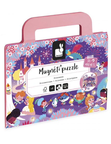 Magnéti'puzzles princesses - Janod