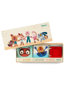 Set de naissance Livres sensoriels jack - Lilliputiens 83655