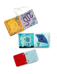 Set de naissance Livres sensoriels jack - Lilliputiens 83655 2