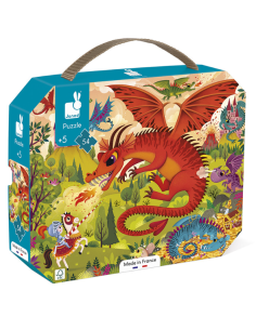 Puzzle royaume des dragons 54 pcs - Janod