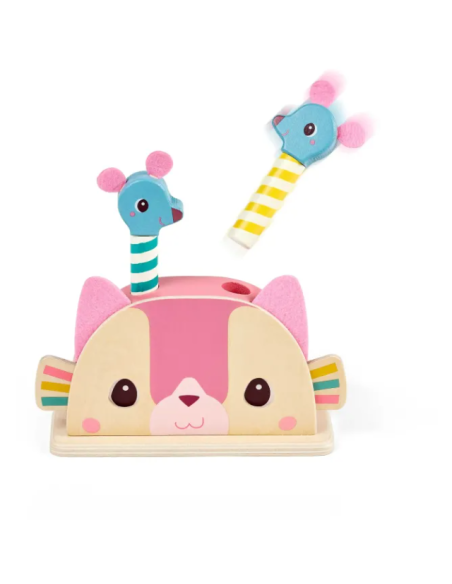 Jouet pop-up Jeanne le chat - Lilliputiens