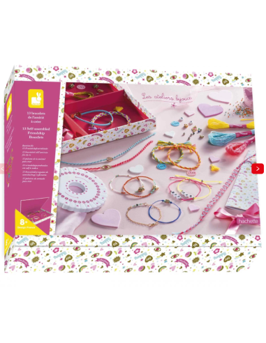 Kit créatif - 13 bracelets de l'amitié à créer - Janod