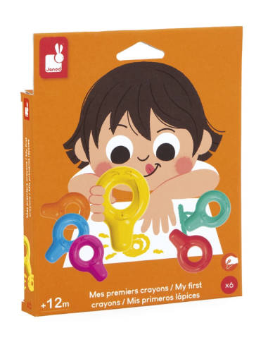 Mes premiers crayons x6 - Janod j07400