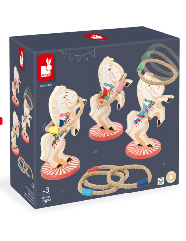 Jeu de lancer d'anneaux applepop - Janod j03366