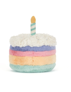 Peluche rainbow birthday cake - Jellycat 2