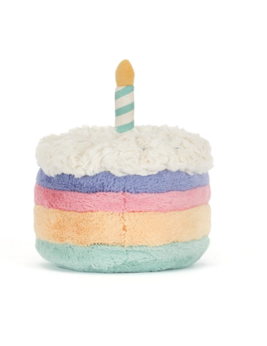 Peluche rainbow birthday cake - Jellycat