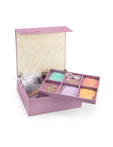 Coffret perles de rocaille Les fées - Moulin Roty