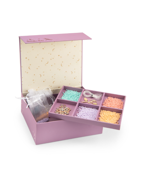 Coffret perles de rocaille Les fées - Moulin Roty