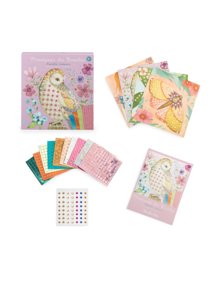 Coffret mosaïques Les rosalies - Moulin Roty