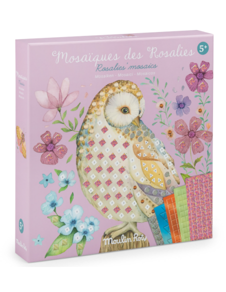 Coffret mosaiques Les rosalies - Moulin Roty  710613