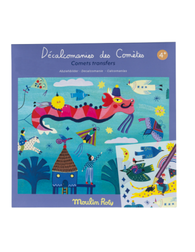 Décalcomanies Les comètes filantes - Moulin roty 687007