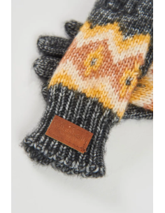 Gants gris mosaïques garçon - Boboli 694212 2