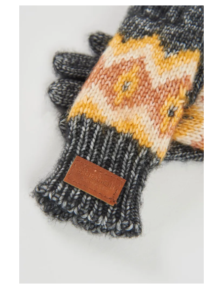 Gants gris mosaïques garçon - Boboli