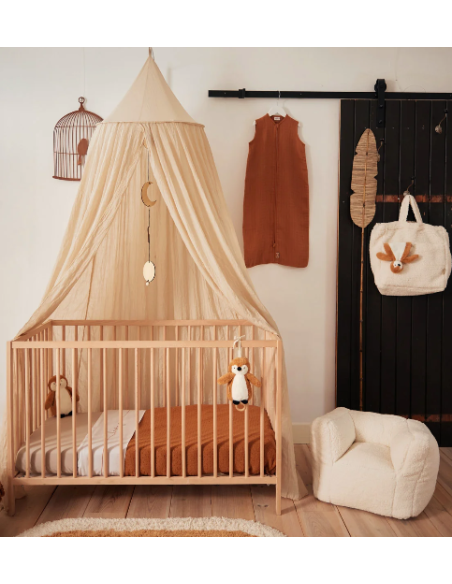 Ciel de lit 245cm ash green - Jollein