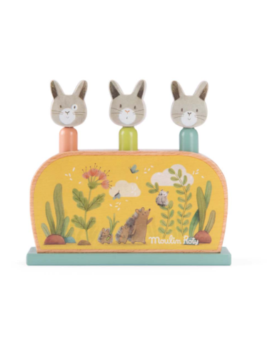Pop up Trois petits lapins - Moulin Roty 678110